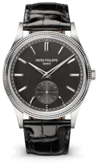 Patek Philippe Calatrava 6119G-001 White gold Gray