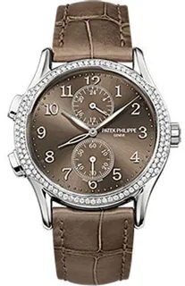 Patek Philippe Ladies Complications 7134G 18k white gold Brown