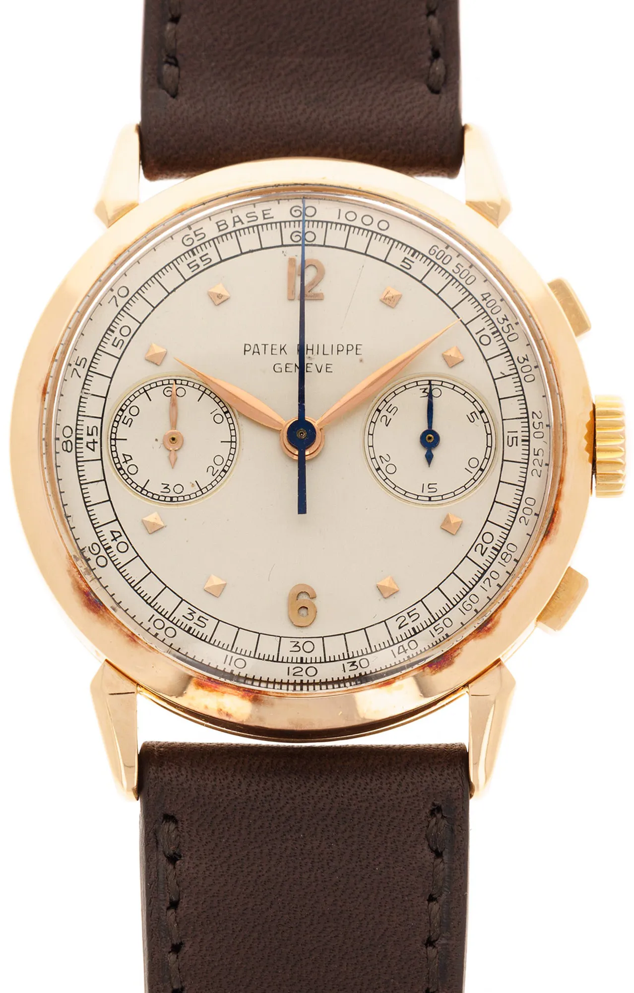 Patek Philippe Chronograph 1579 36mm  18k RG Silver