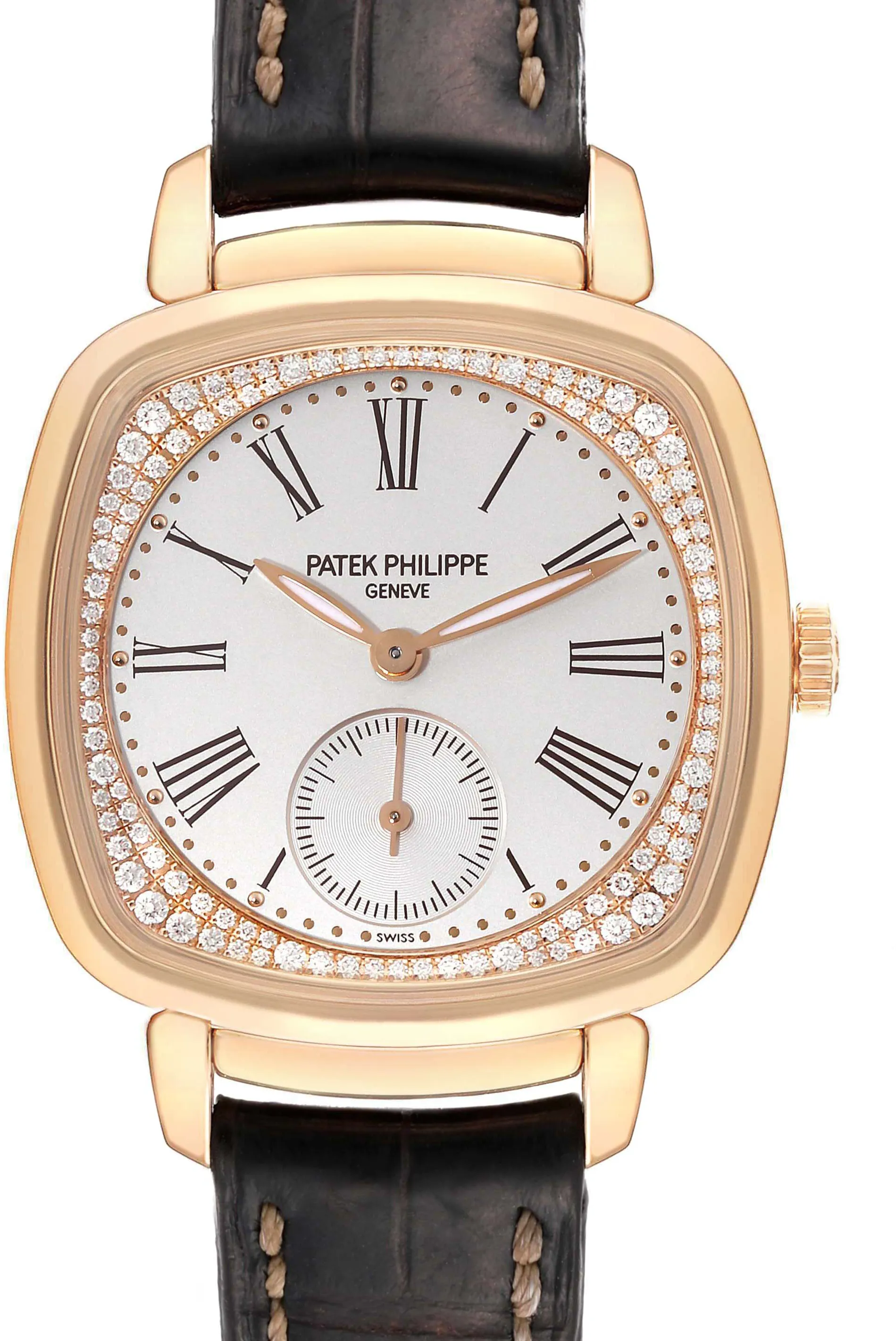 Patek Philippe Gondolo 7041R-001 30mm Rose gold Silver