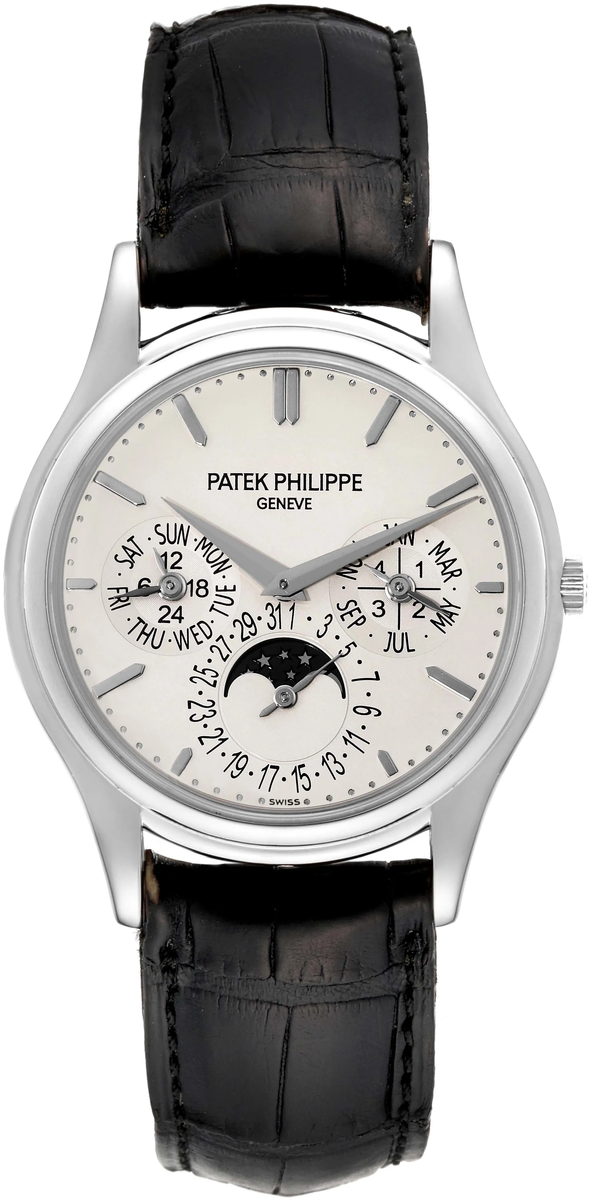 Patek Philippe Perpetual Calendar 5140G 37mm White gold Silver 1