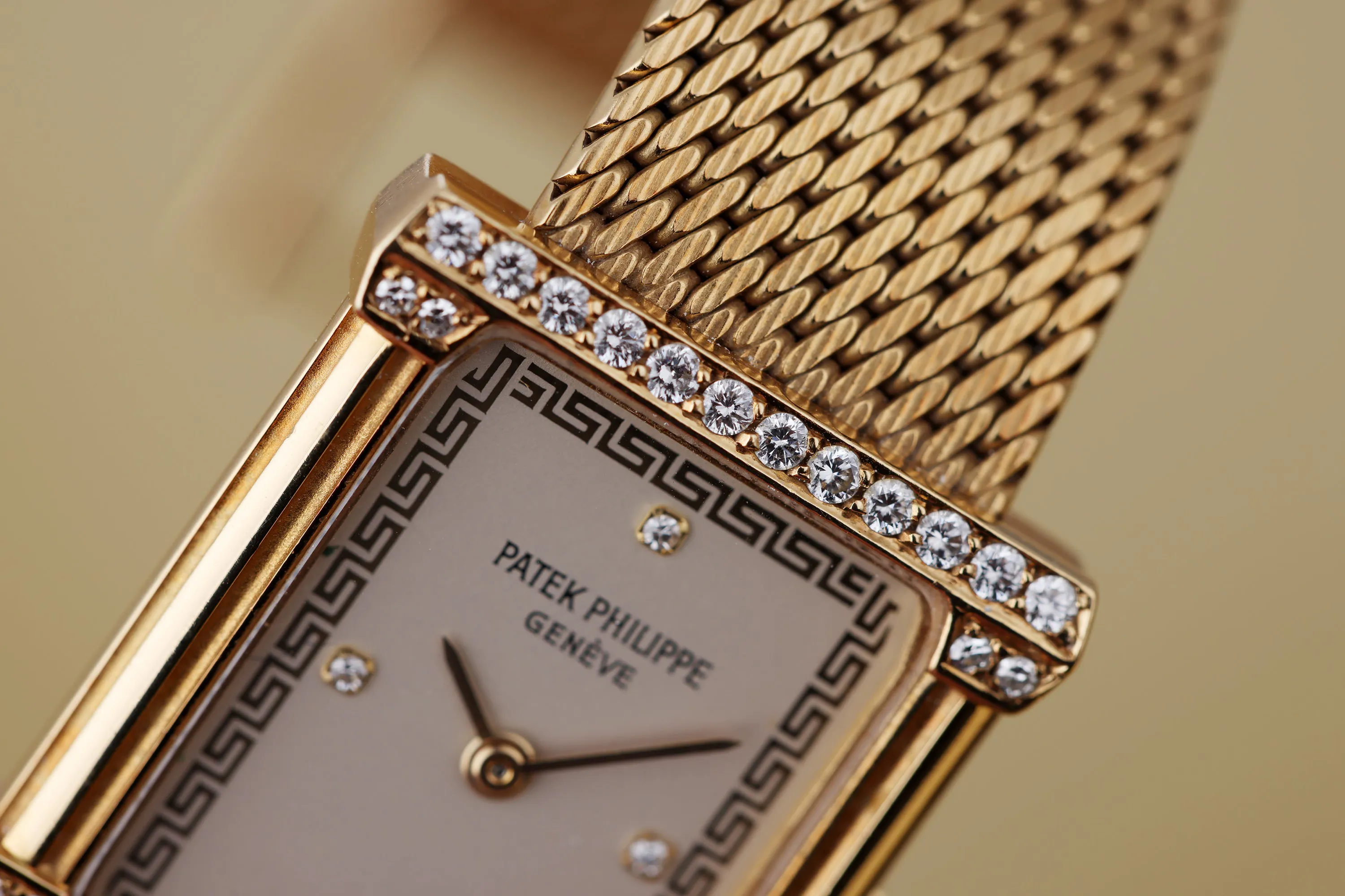 Patek Philippe Les Grecques 4632/1 20mm Yellow gold Silver 3