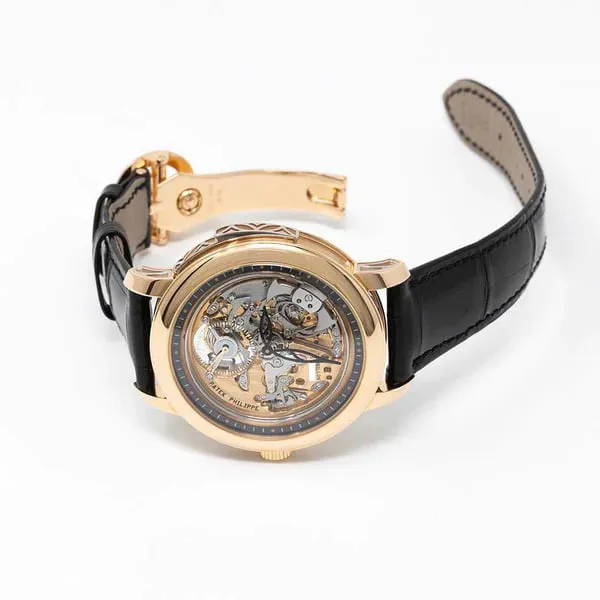 Patek Philippe Tourbillon Minute Repeater 5303R-001 42mm Rose gold Skeletonized 3