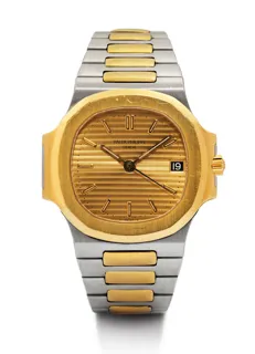 Patek Philippe Nautilus 3800/1 Yellow gold and Stainless steel Golden