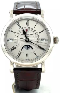 Patek Philippe Perpetual Calendar 5159G-001 White gold Silver