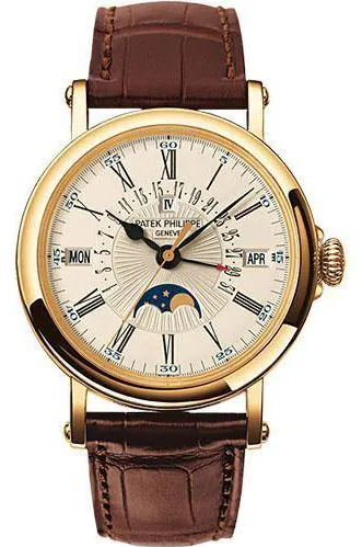 Patek Philippe Perpetual Calendar 5159J 38mm Yellow gold and 18k yellow gold hand-guilloched