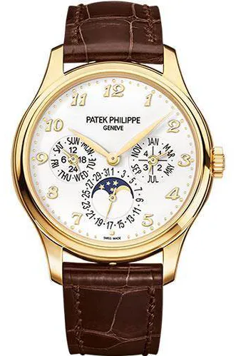 Patek Philippe Perpetual Calendar 5327J 39mm Yellow gold and 18k yellow gold Ivory