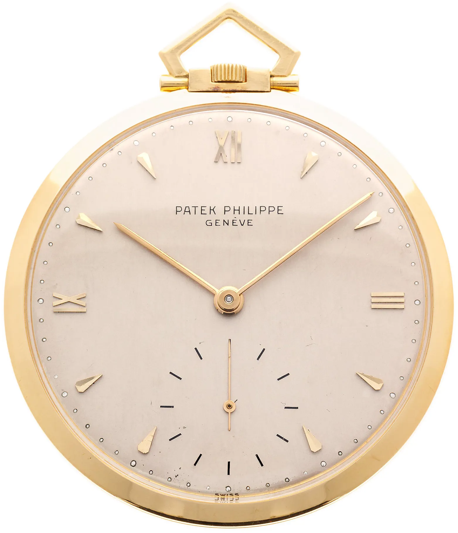 Patek Philippe Pocketwatch 763 47mm  18k YG Silver