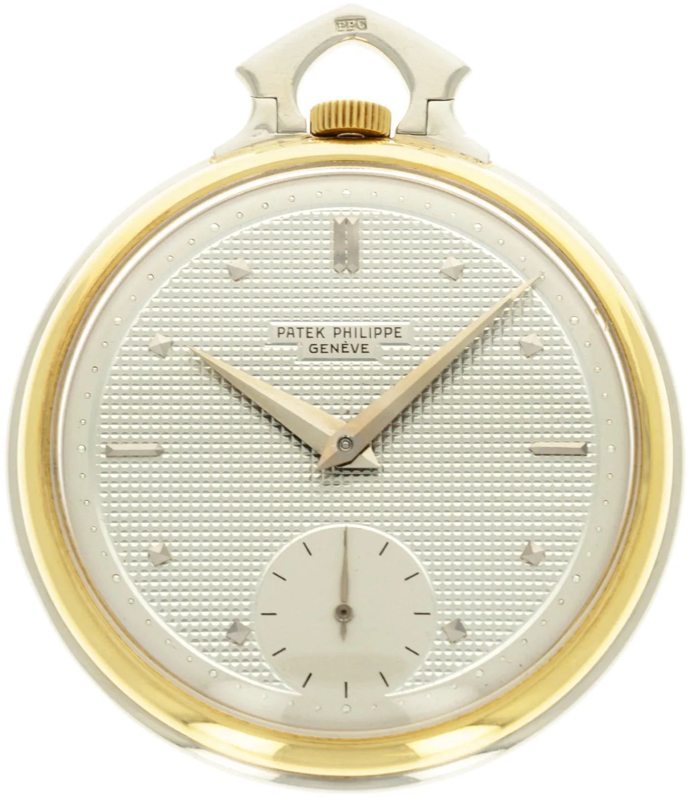 Patek Philippe Pocketwatch 45mm  Two-Tone Silver