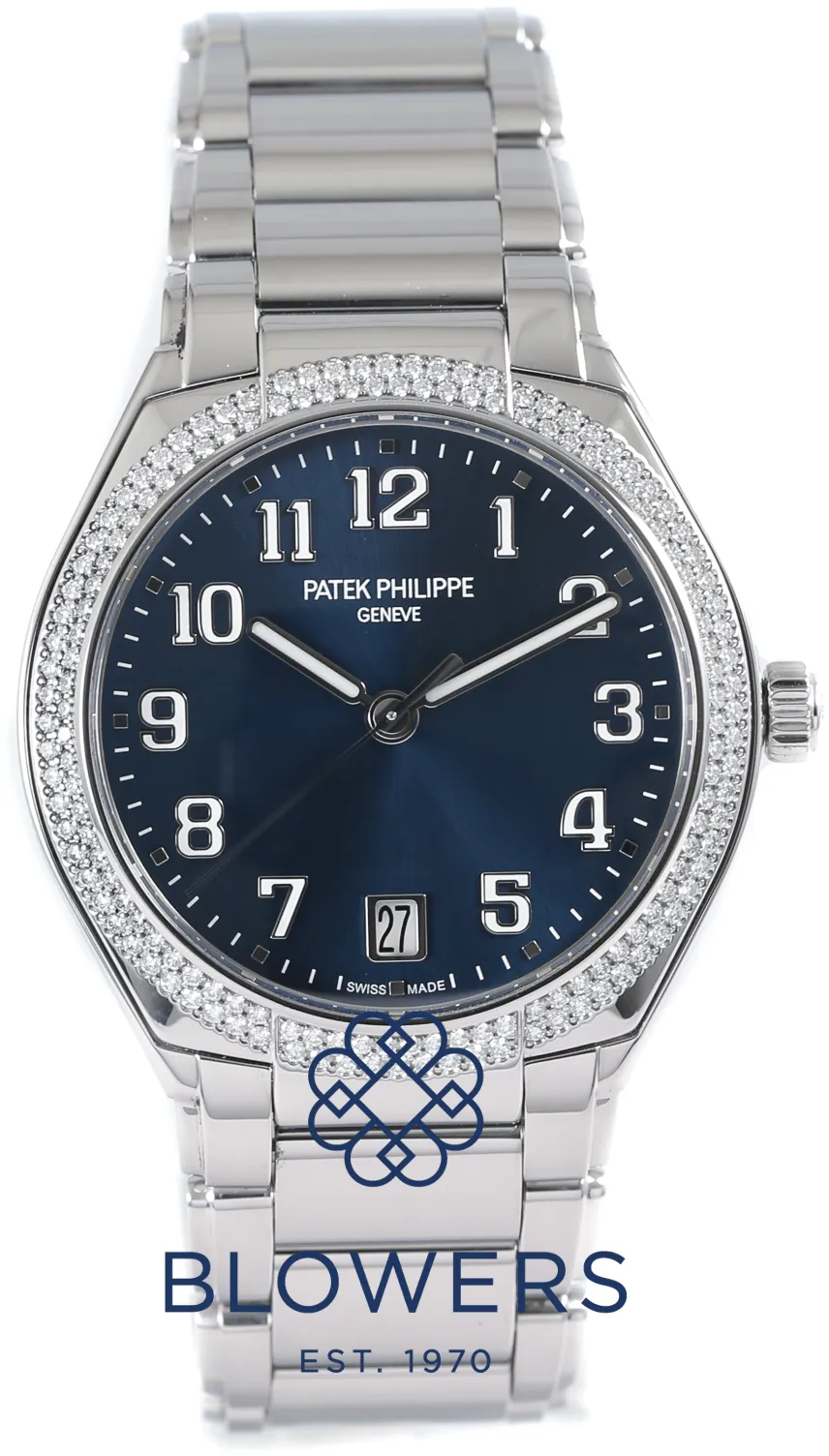 Patek Philippe Twenty~4 7300/1200A 36mm Stainless steel Blue