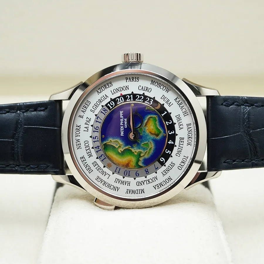 Patek Philippe World Time 5231G-001 38.5mm White gold White 3