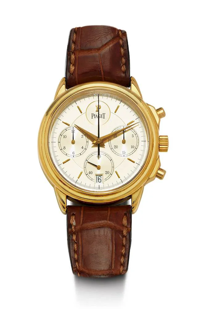 Piaget Gouverneur 12978 35mm Yellow gold Silver