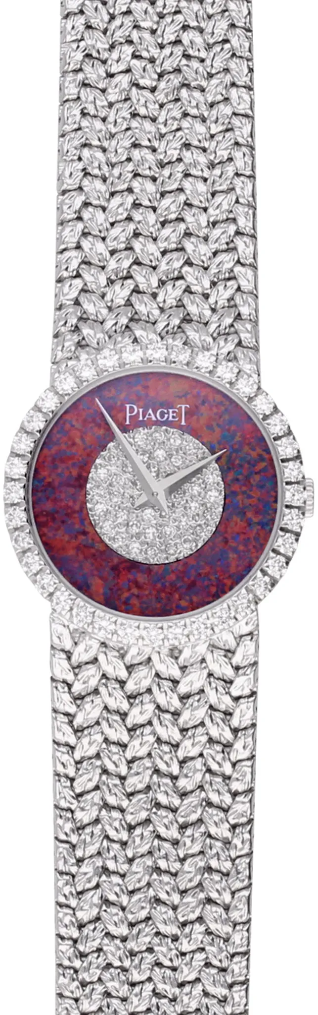 Piaget 9706 D2 24mm White gold Opal