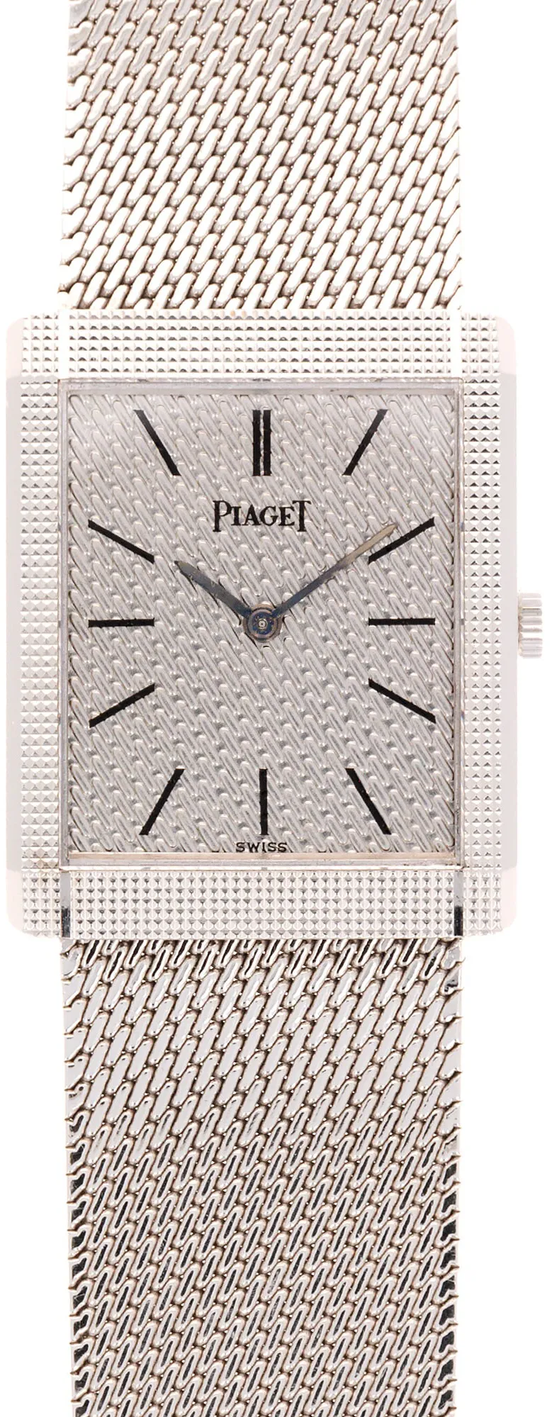 Piaget Vintage 9151 B 11 23mm  18k WG Silver