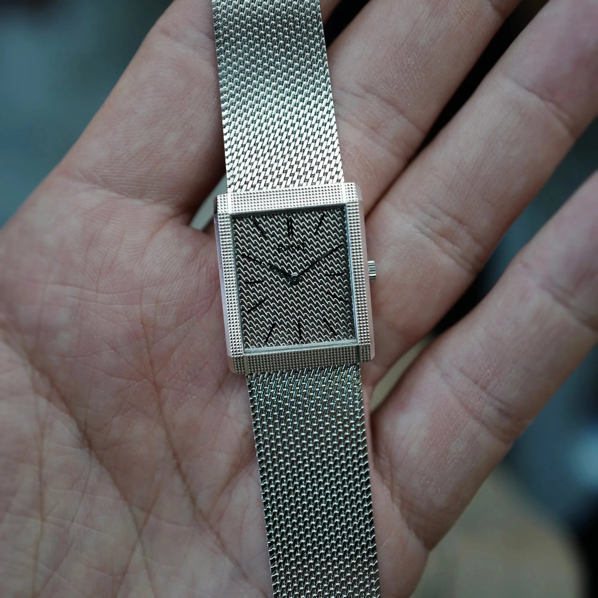 Piaget Vintage 9151 B 11 23mm  18k WG Silver 3