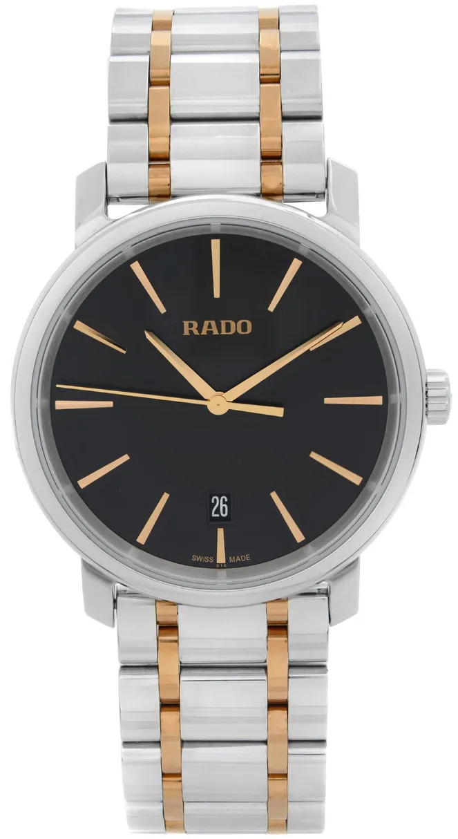 Rado DiaMaster R14078163 40mm Stainless steel Black