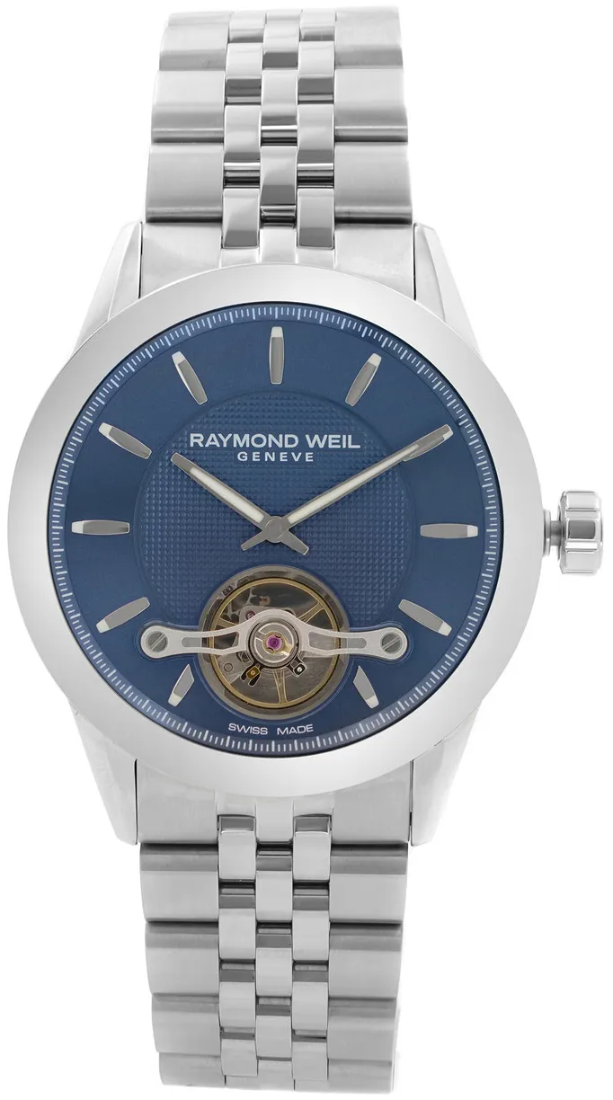 Raymond Weil Freelancer 2780-ST-50001 42mm Stainless steel Blue