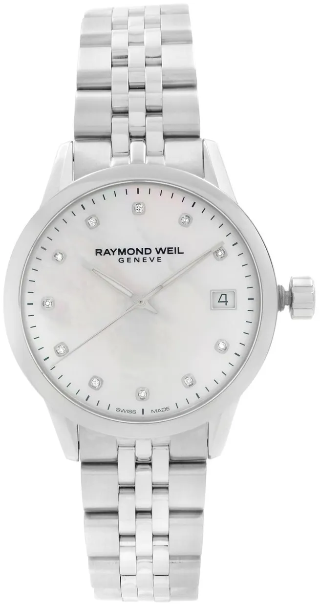 Raymond Weil Freelancer 5634-ST-97081 34mm Stainless steel White