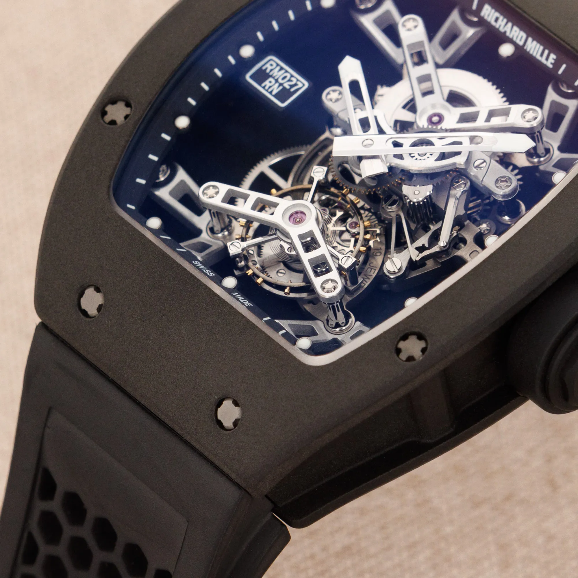 Richard Mille RM 027 RM 027 AK CA 39mm Ceramic Skeletonized 4