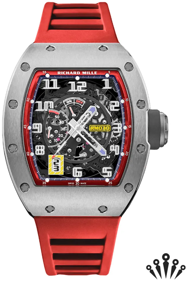 Richard Mille RM 030 RM 030 50mm Titanium Skeletonized