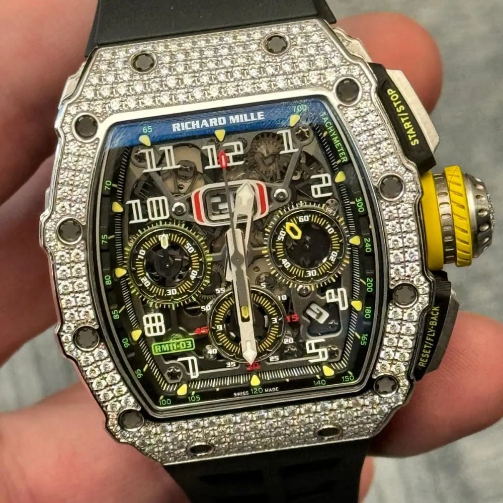 Richard Mille RM11-03 RM 11-03 44.5mm Rose gold Skeletonized