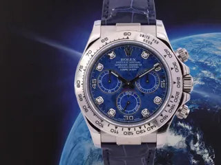 Rolex Daytona 116519 40mm White gold Blue