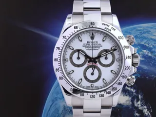 Rolex Daytona 116520 40mm Stainless steel White