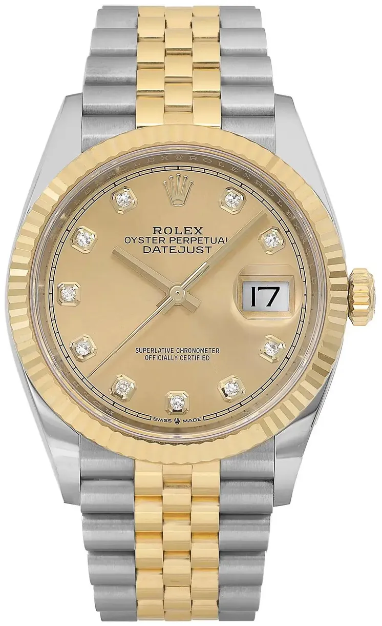 Rolex Datejust 126233 41mm Stainless steel Champagne