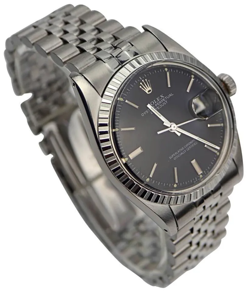 Rolex Datejust 1603 36mm Gold Black 7