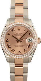 Rolex Datejust 278381 31mm Stainless steel Rose