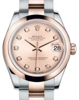 Rolex Datejust 31 178241 Rose gold and Stainless steel Pink