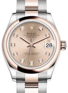 Rolex Datejust 31 278241 Rose gold and Stainless steel Pink