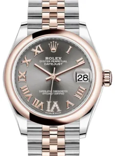 Rolex Datejust 31 278241 Rose gold and Stainless steel Gray