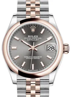 Rolex Datejust 31 278241 Rose gold and Stainless steel Gray