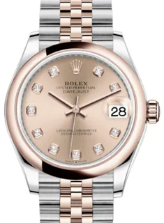 Rolex Datejust 31 278241 Rose gold and Stainless steel Pink