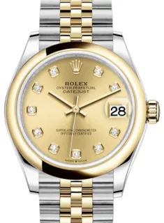 Rolex Datejust 31 278243 Yellow gold and Stainless steel Champagne