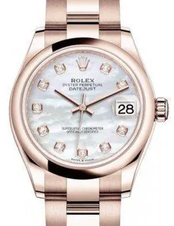 Rolex Datejust 31 278245 Rose gold White