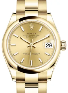 Rolex Datejust 31 278248 31mm Yellow gold