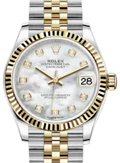 Rolex Datejust 31 278273 Yellow gold and Stainless steel White