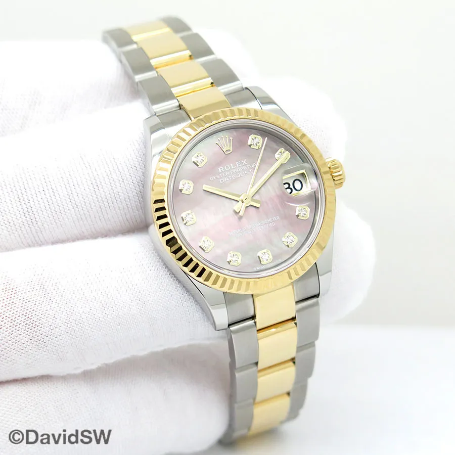 Rolex Datejust 31 278273 31mm 18K/SS Mother-of-pearl