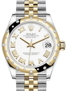 Rolex Datejust 31 278343RBR Steel$Yellow Gold$Diamonds White