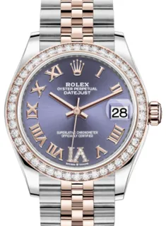 Rolex Datejust 31 278381RBR Steel$Rose Gold$Diamonds