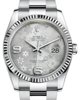 Rolex Datejust 36 116234 White gold and Stainless steel Silver