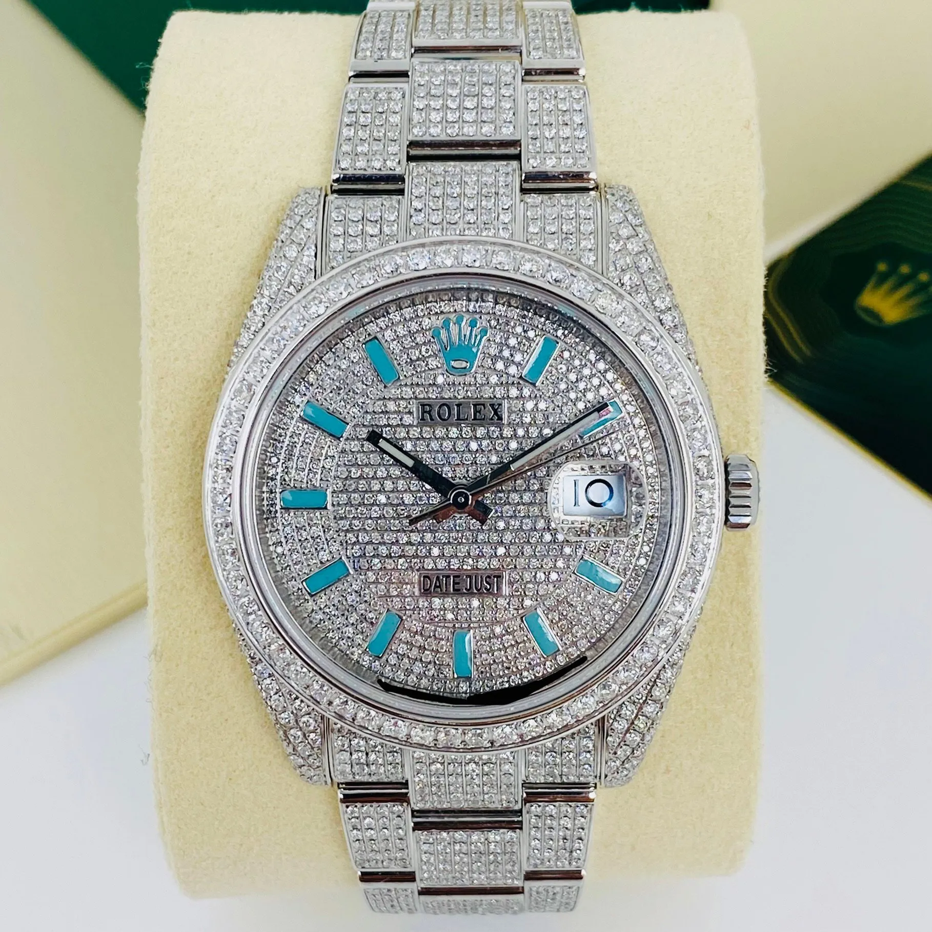 Rolex Datejust 36 126200 Iced Out Diamond 2