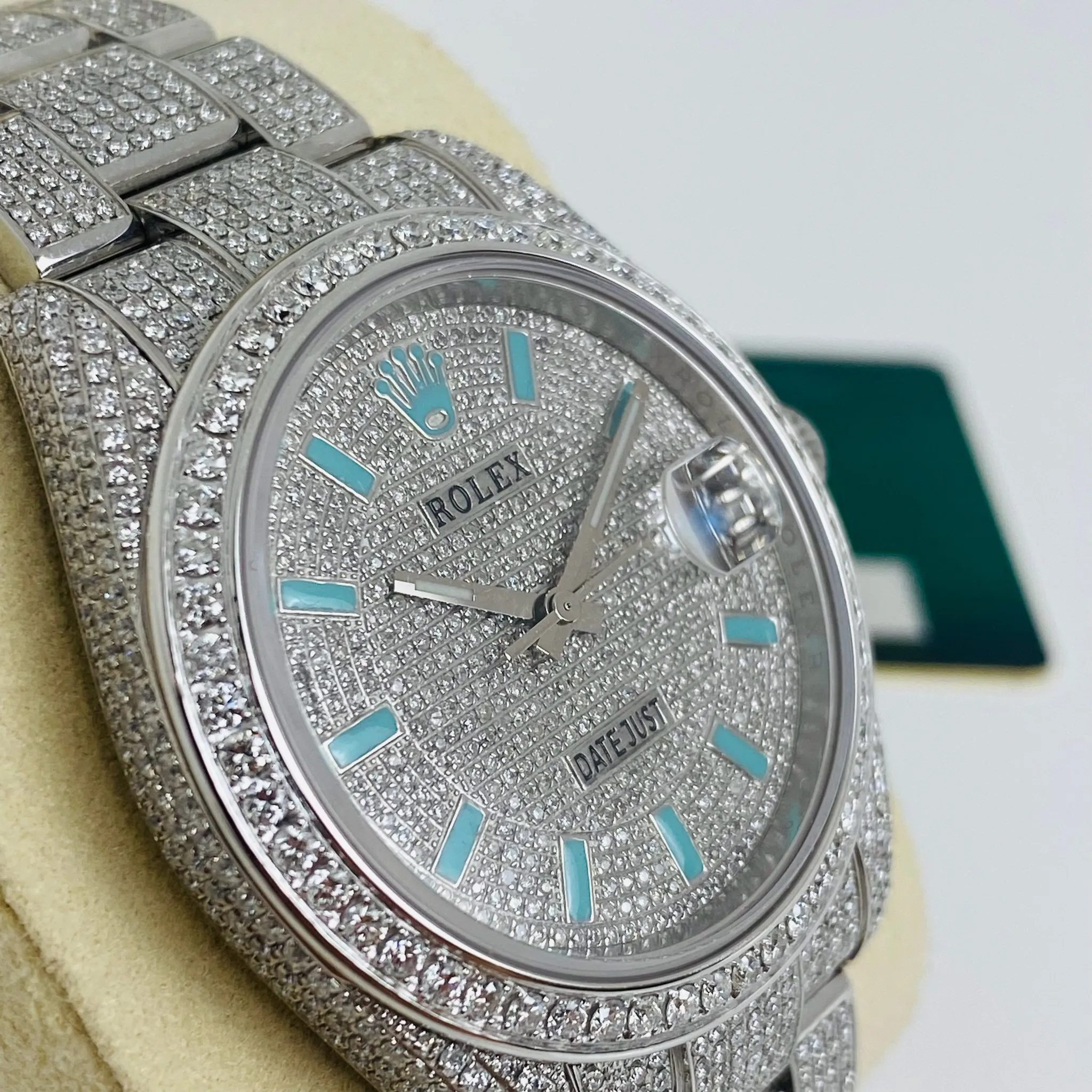 Rolex Datejust 36 126200 Iced Out Diamond 1