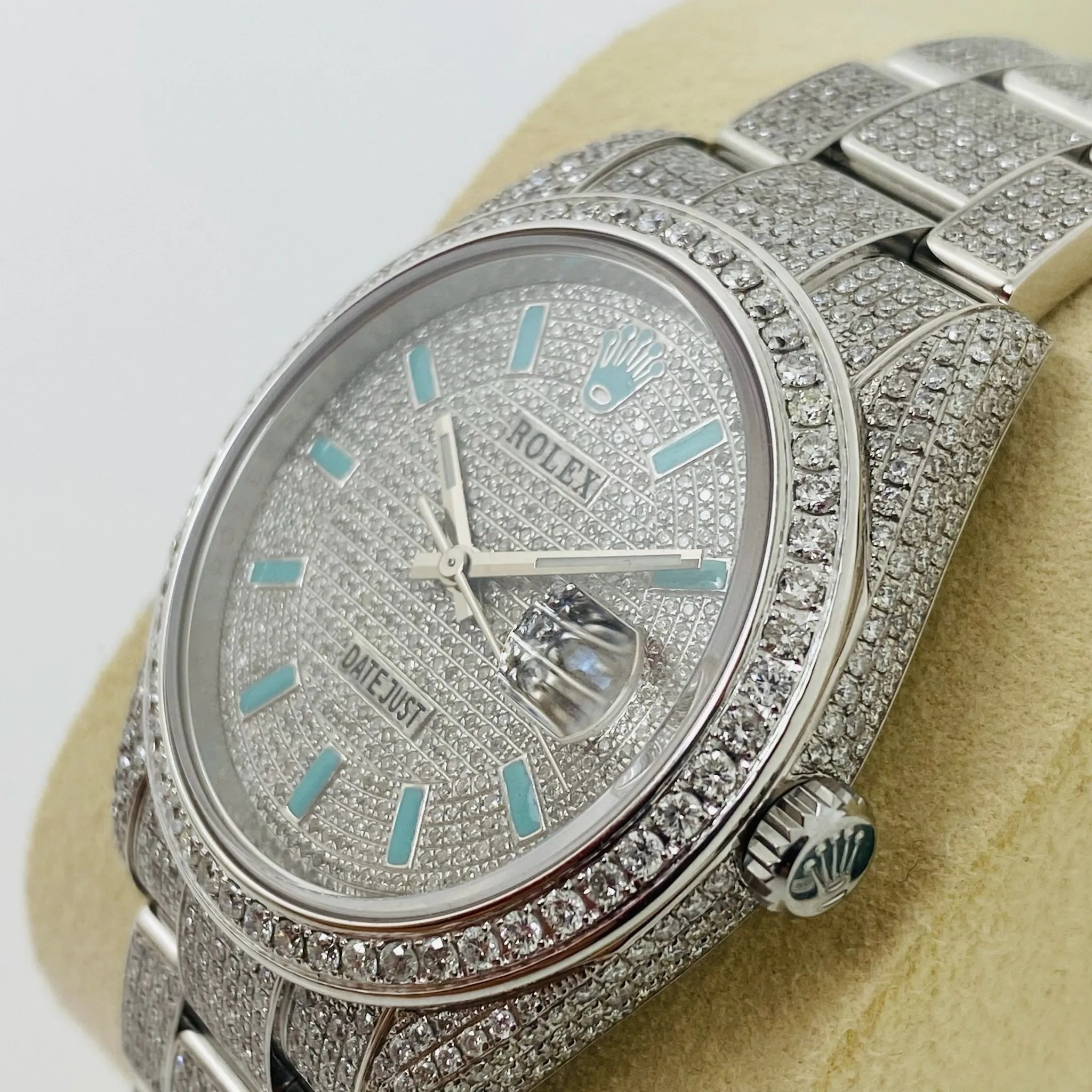 Rolex Datejust 36 126200 Iced Out Diamond 3