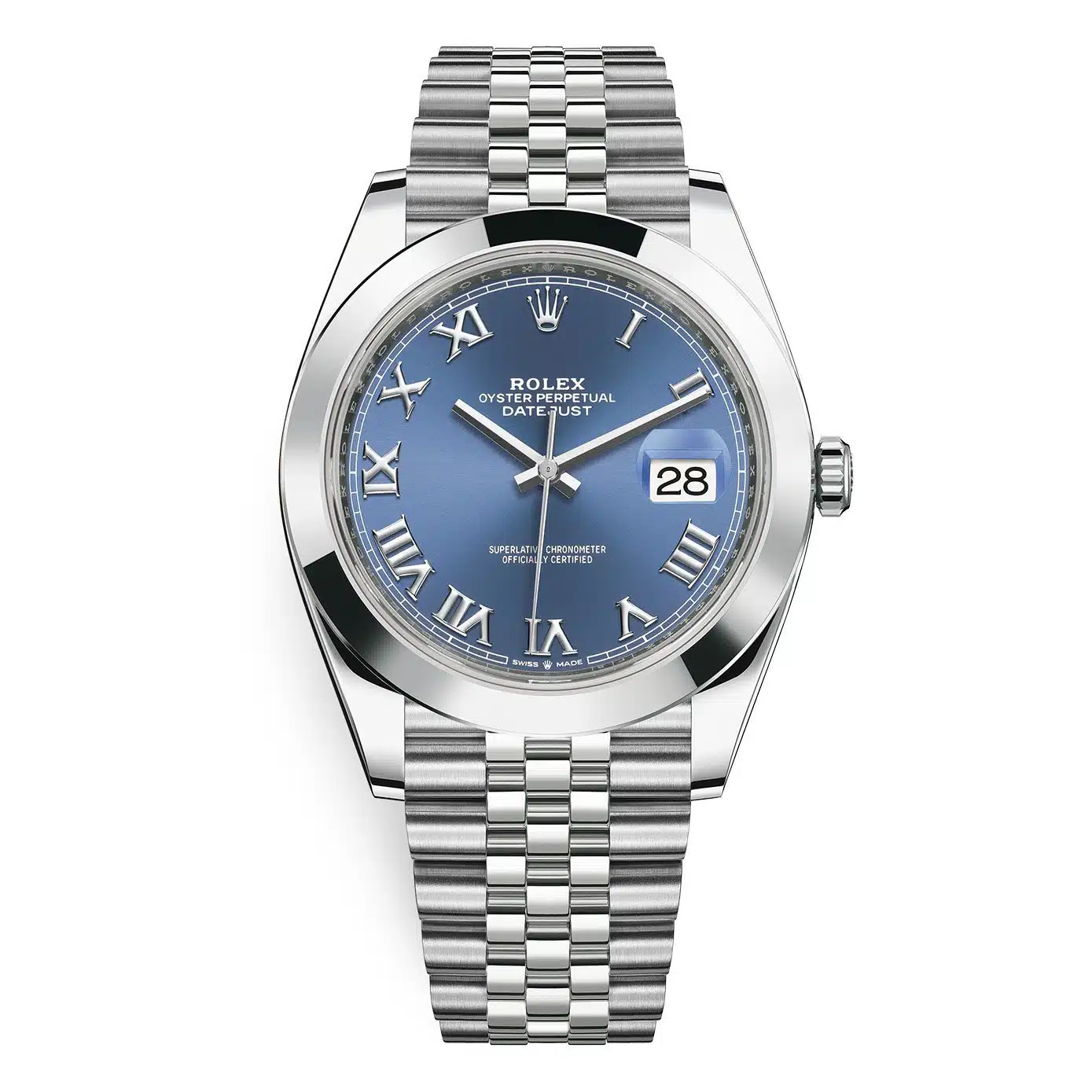 Rolex Datejust 41 126300-0018 41mm Oystersteel Azzurro blue