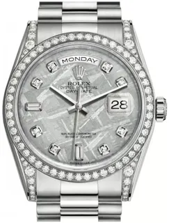 Rolex Day-Date 36 118389 White gold Gray