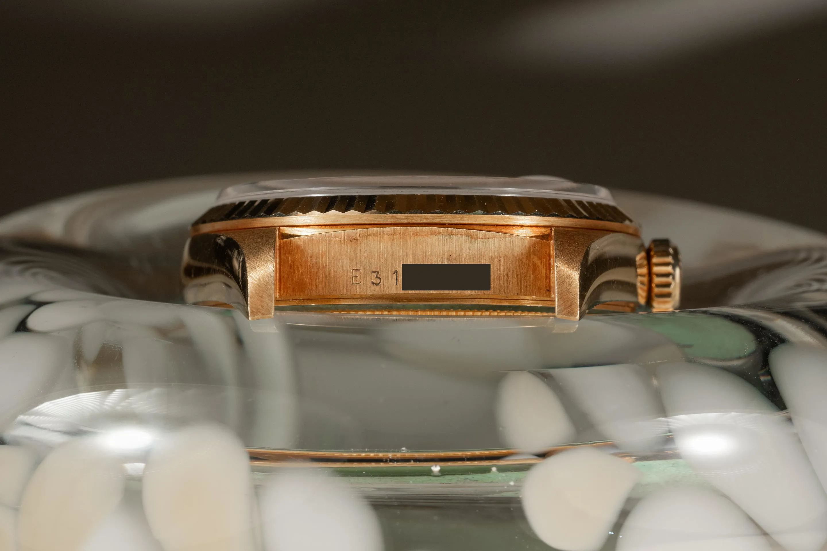 Rolex Day-Date 36 18238 Yellow gold pave 6