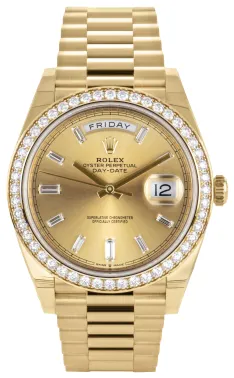 Rolex Day-Date 40 228348RBR 41.5mm Yellow gold Champagne